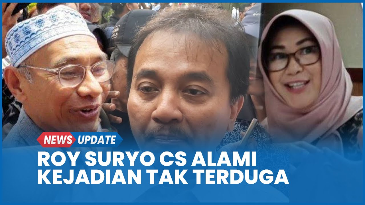 Roy Suryo Cs Alami Kejadian Tak Terduga Seusai Dilaporkan Jokowi Kasus Ijazah Palsu