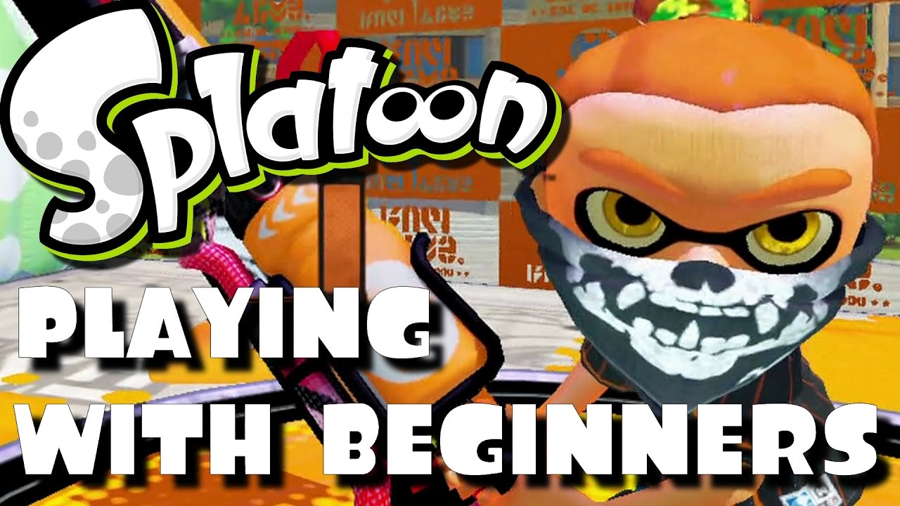 SPLATOON - PLAYING WITH BEGINNERS #1 (Funny Moments)
