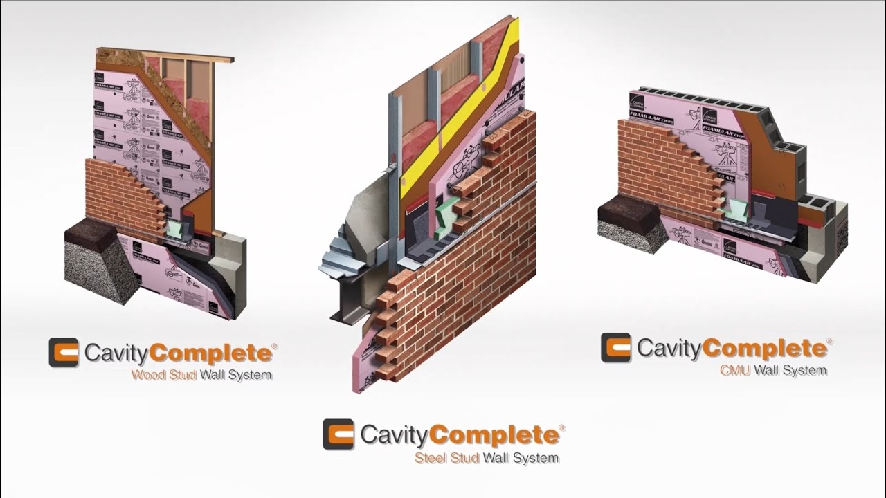 Product Focus:   CavityComplete&reg; Wall Systems