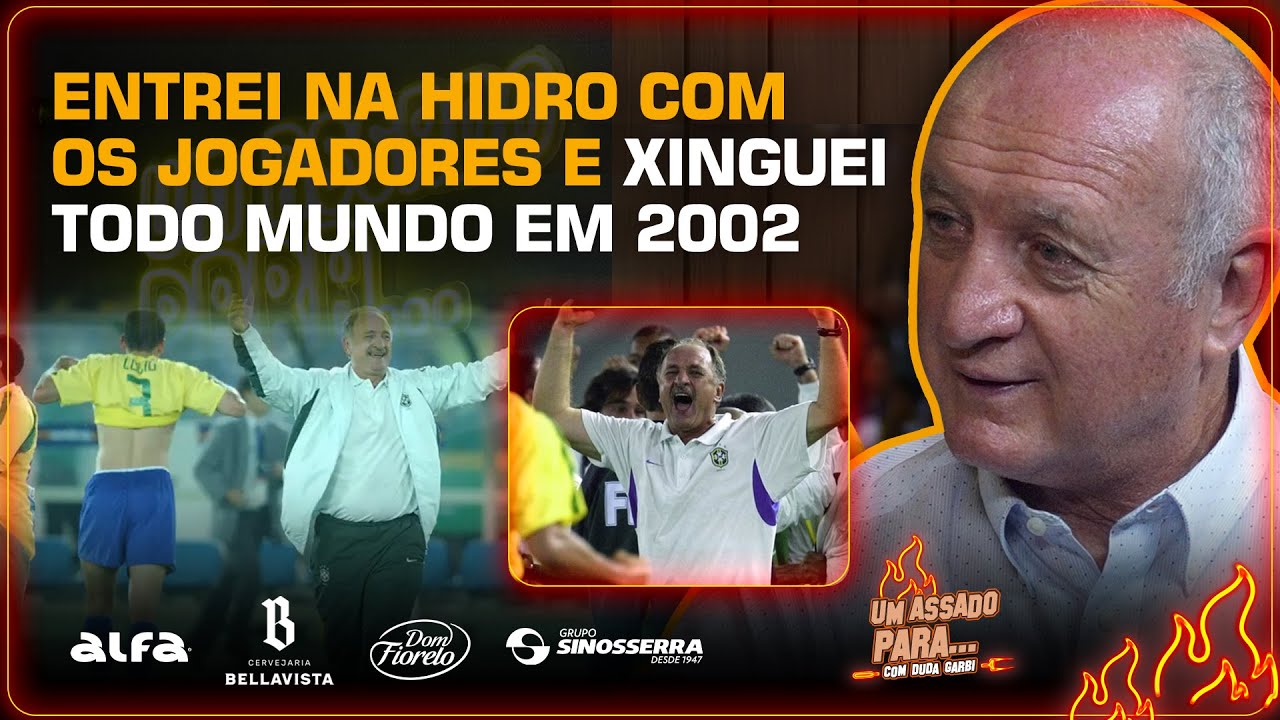 IMAGINA O FELIPÃO NA HIDRO DA SELEÇÃO. HISTÓRIA INÉDITA REVELADA PELO TÉCNICO | Cortes do Duda