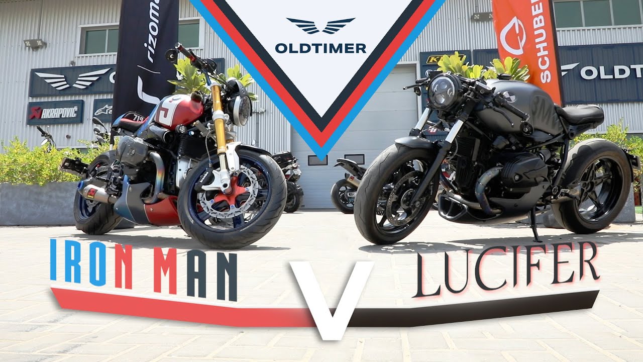 Iron man V Lucifer -  BMW R9T Lucifer | Oldtimer Middle East