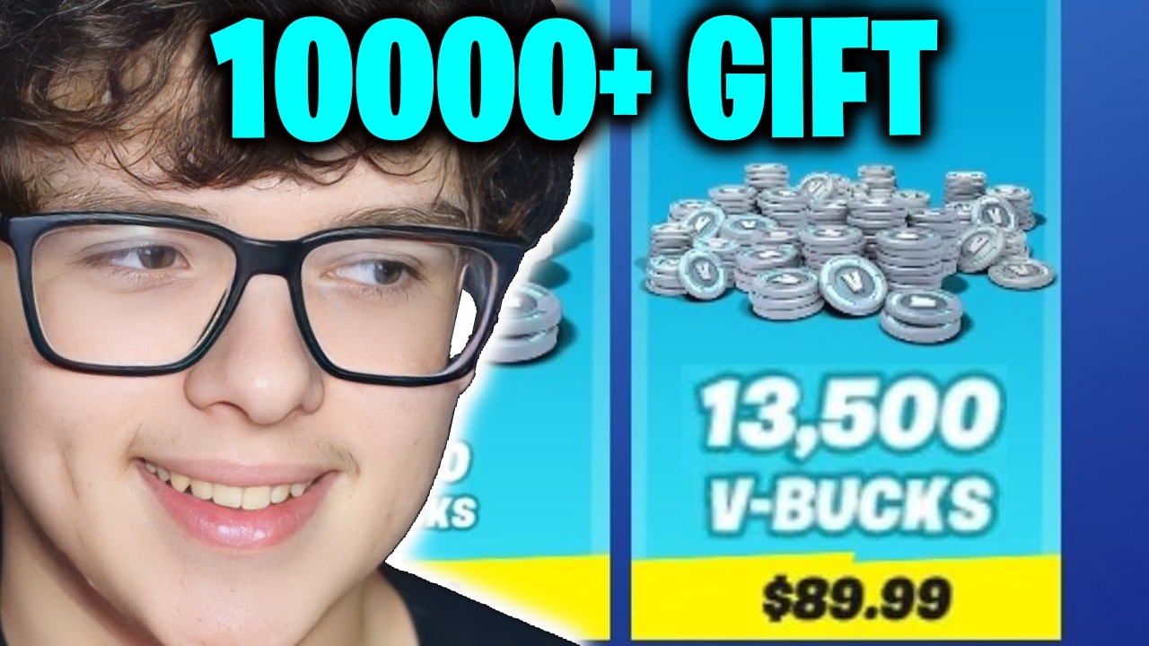 GIFTELTEM 10000+ VBUCKOT A NÉZŐIMNEK FORTNITEBAN!