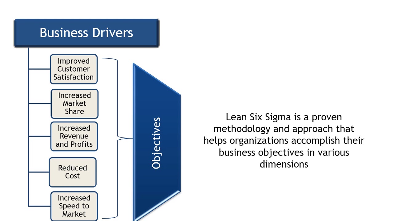 Business Drivers and Lean Six Sigma