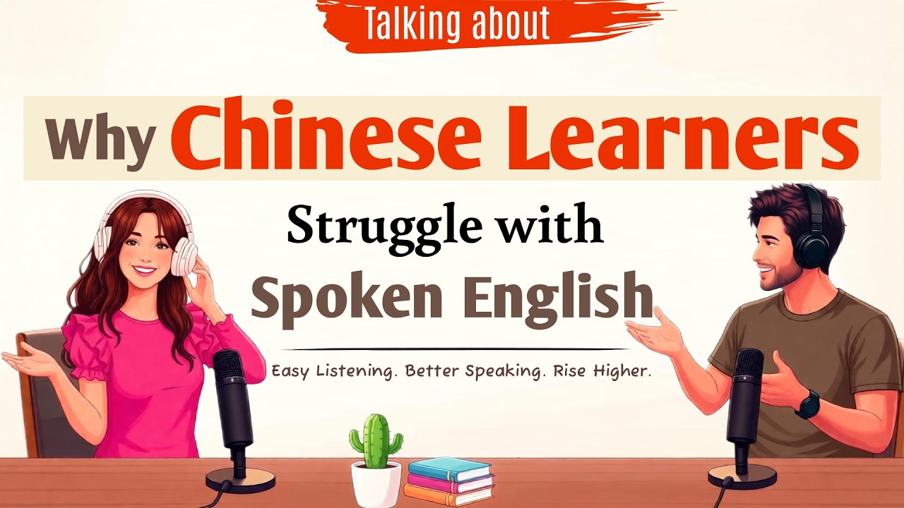 English Rise Podcast | Why Chinese Learners  Struggle with Spoken English