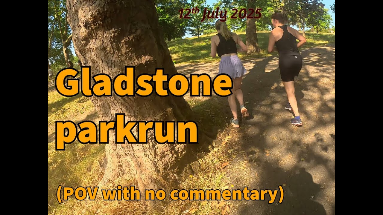 Hot and Hilly Gladstone parkrun (POV with no commentary)