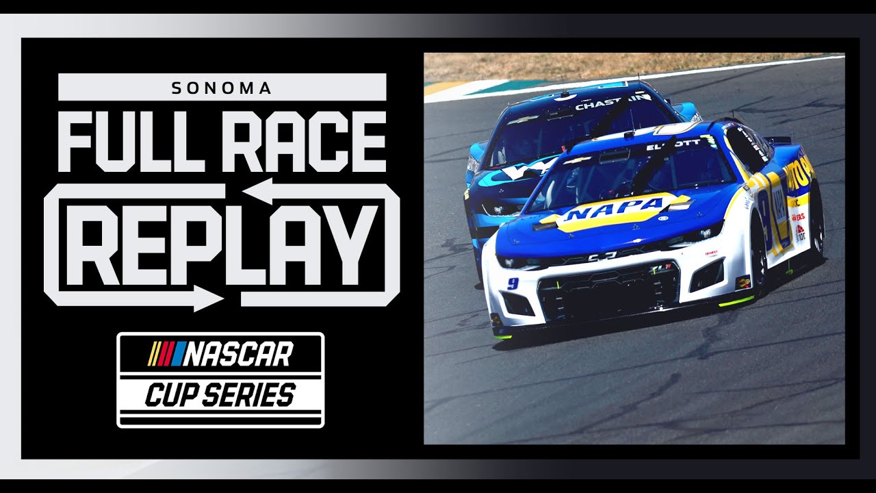 Toyota / Save Mart 350 from Sonoma Raceway | NASCAR Cup Series Full Race Replay