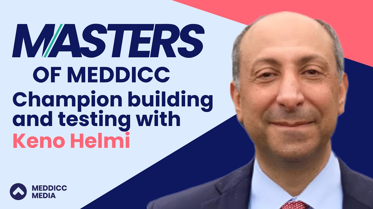 Masters of MEDDICC - Keno Helmi - 5x CRO - Enterprise Sales Leader