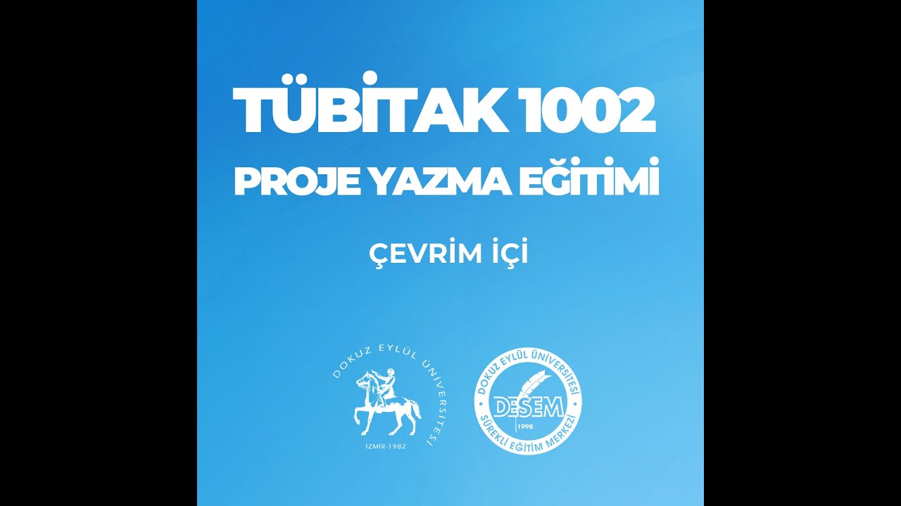 DESEM TÜBİTAK 1002 Proje Yazma Eğitimi