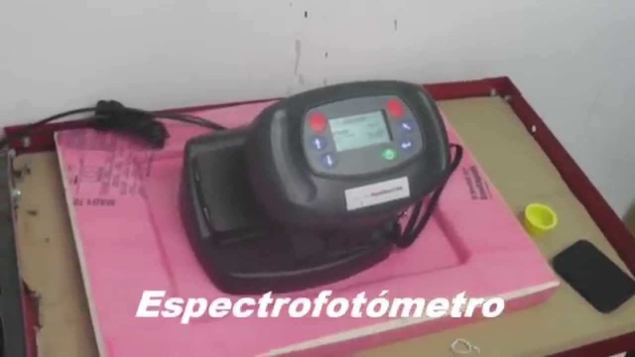Lector de colores.Espectrofotómetro. Solochapaypintura.com