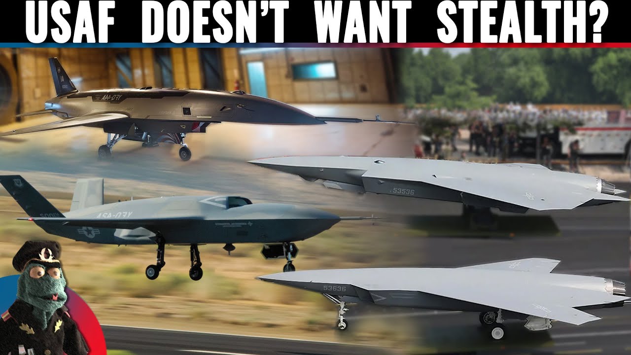 USAF doesn&rsquo;t want stealthy drones, despite China's stealth fleet. Why?