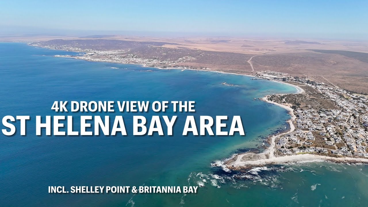 Stunning 4K Drone view of St. Helena, Shelley Point & Britannia Bay
