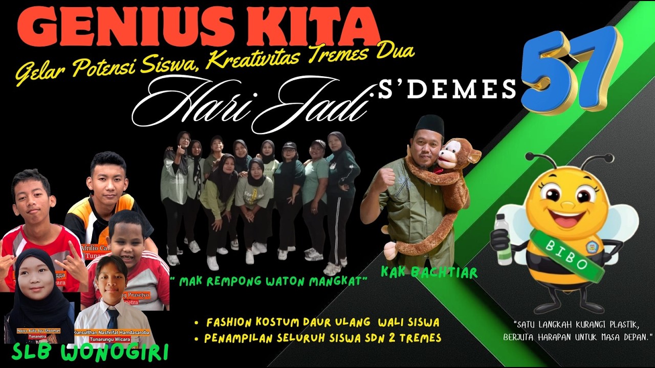 🔴LIVE STREAMING || GELAR POTENSI SISWA KRATIVITAS TREMES DUA || TAHUN 2026