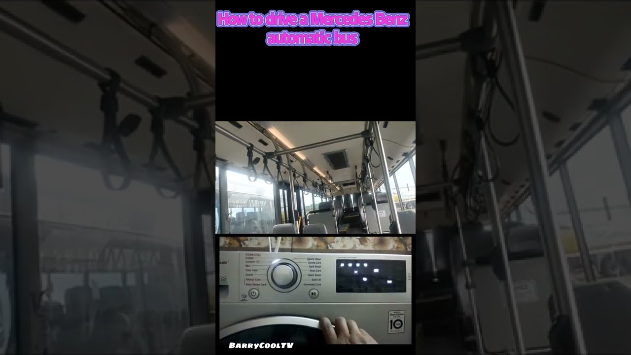 how to drive automatic transmission Mercedes Benz bus