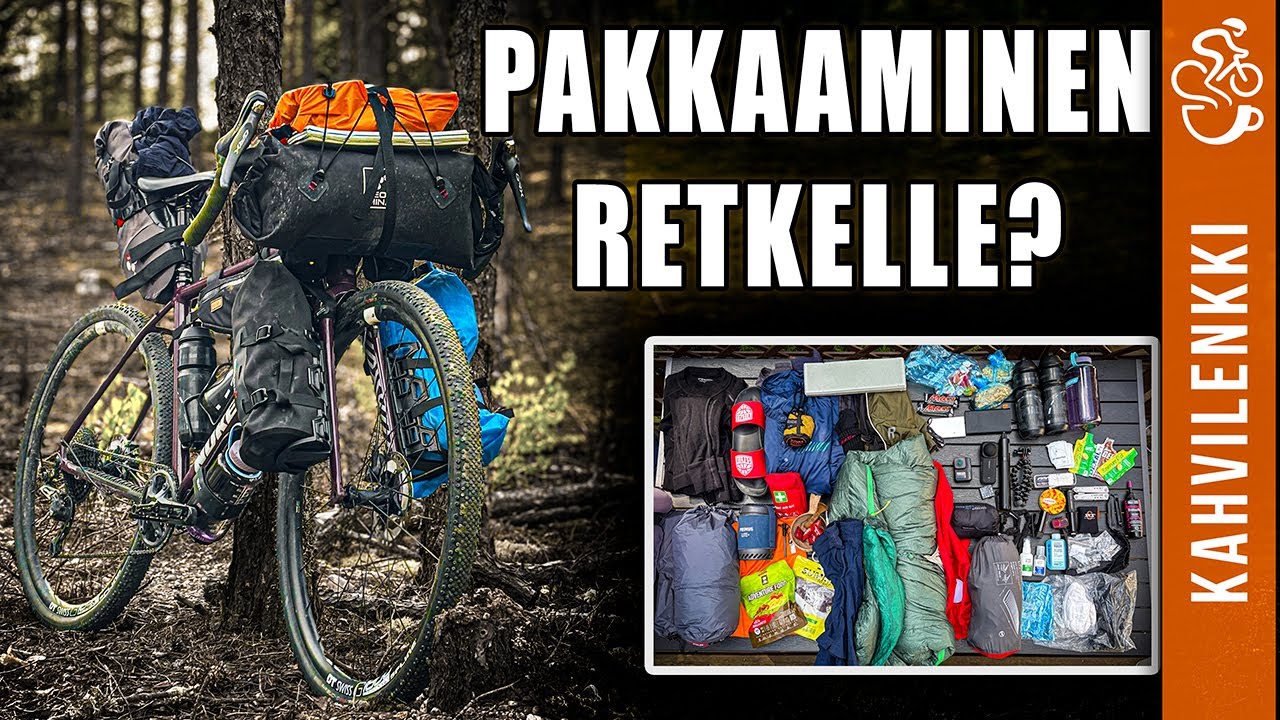 Miten pakkaan pyöräni Bikepacking-retkelle?