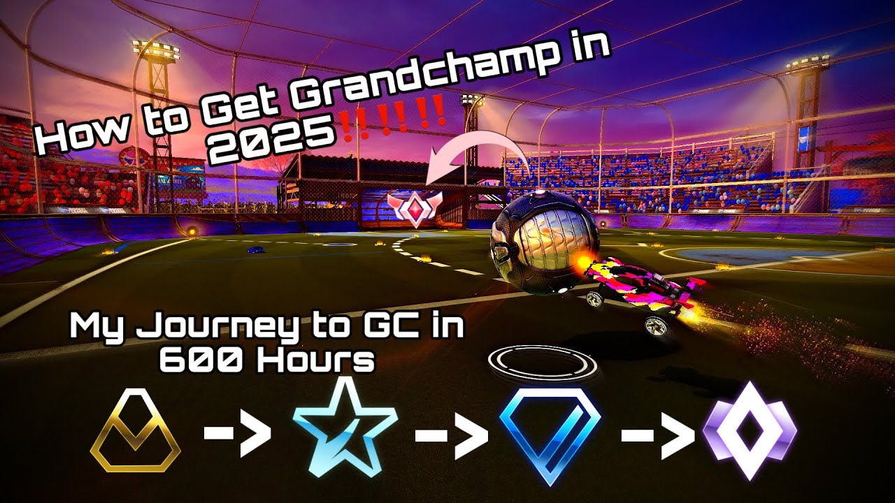 How I Got Grandchamp in 600 Hours | How to Improve FAST | How to hit Grandchamp in Rocket League