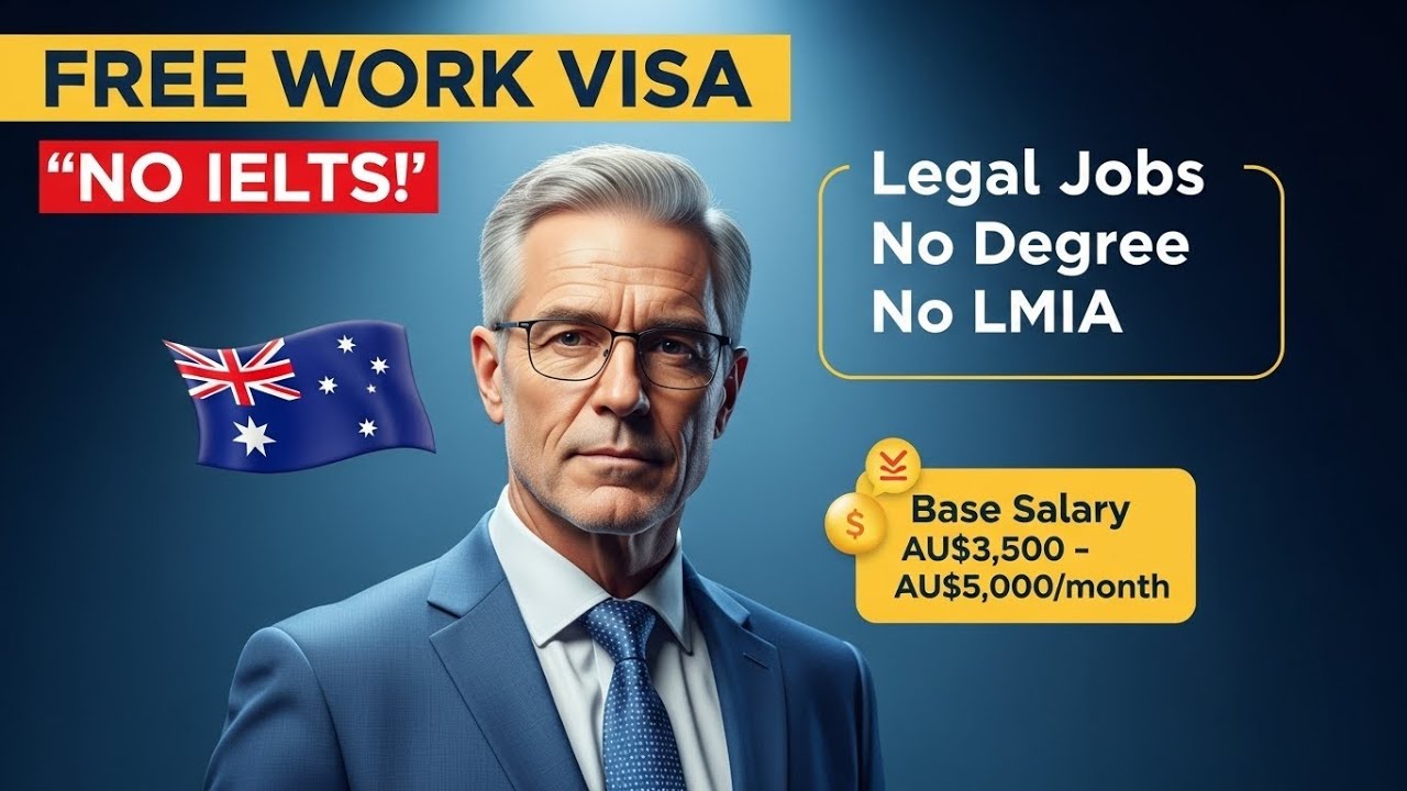 Бесплатная рабочая виза в Австралию на 2026 год 🇦🇺 | Прямое спонсорство работодателя (без IELTS, ...