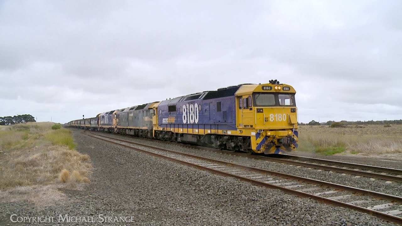 7731V Pacific National Standard Gauge Grain Train With VHAF Hoppers (10/12/2023) - PoathTV