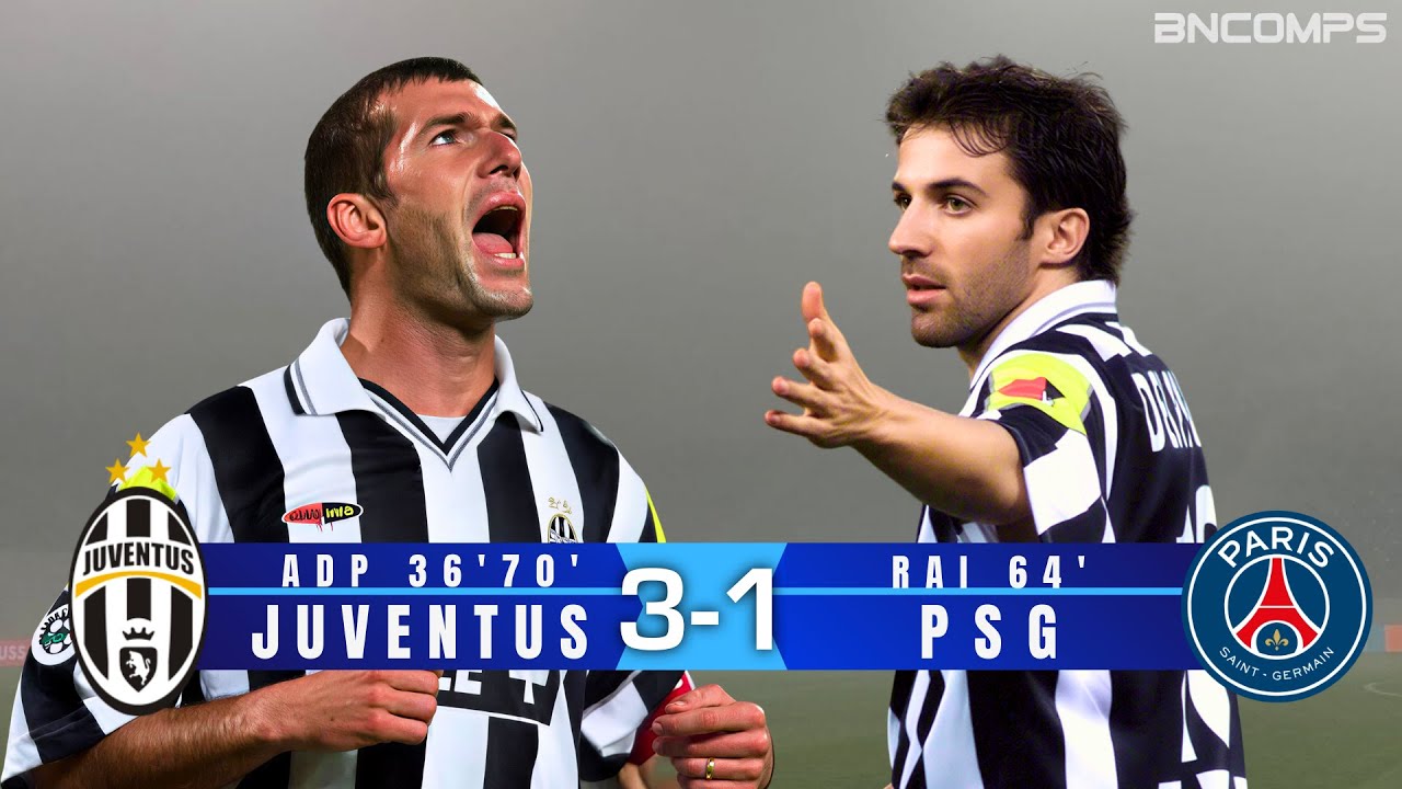 When Del Piero’s Juventus Destroyed PSG | UEFA Super Cup 1996