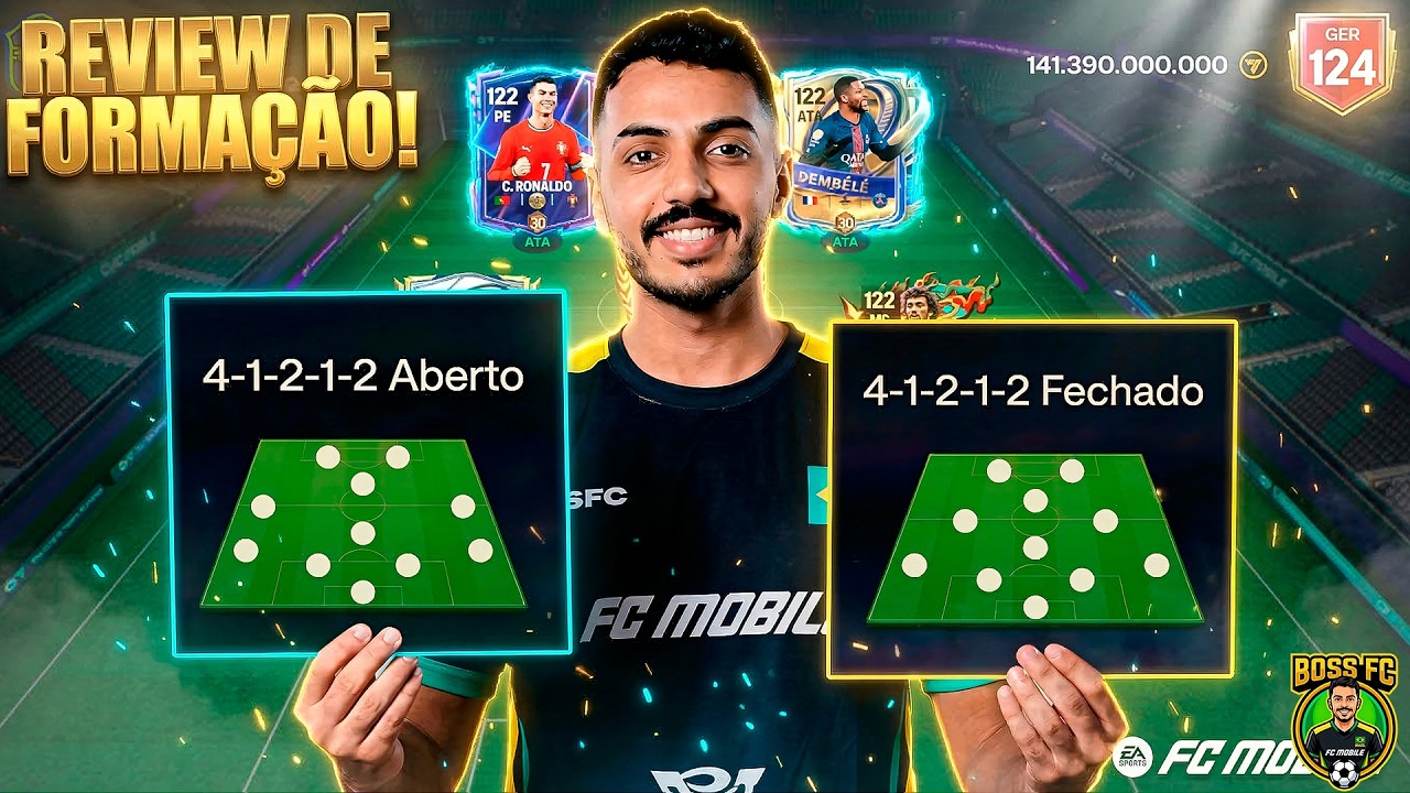 FORMAÇÃO LIXO ou BUGADA!? FORMAÇÃO para X1, MANAGER e DDA - FC MOBILE