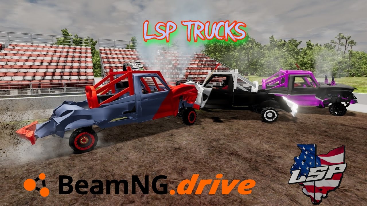 BeamNG Demolition Derby | LSP Weld Trucks