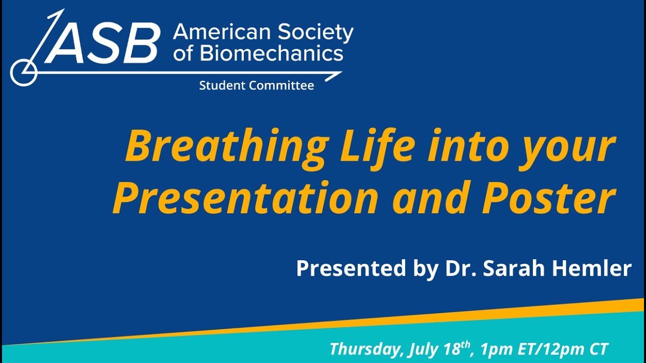 Professional Development Ep. 08 - Breathing Life into Your Presentation and Poster