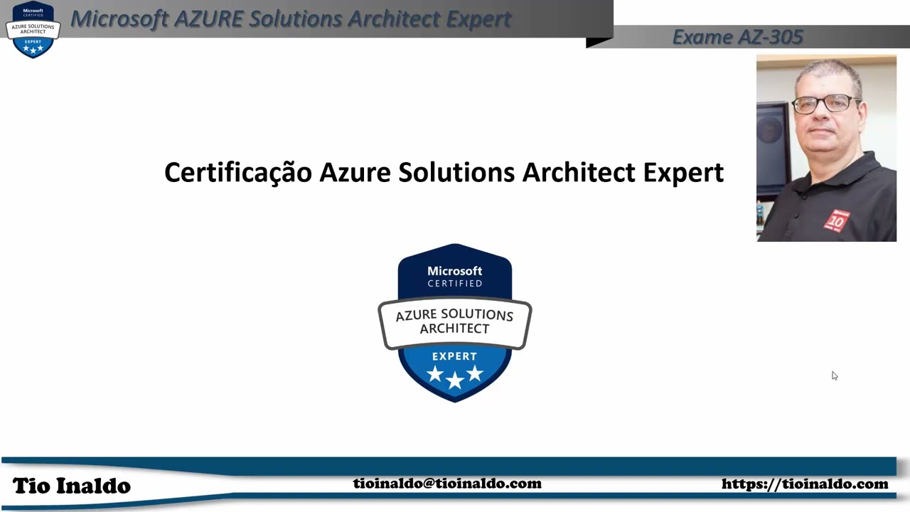 Como é a Certificação Azure Solutions Architect Expert