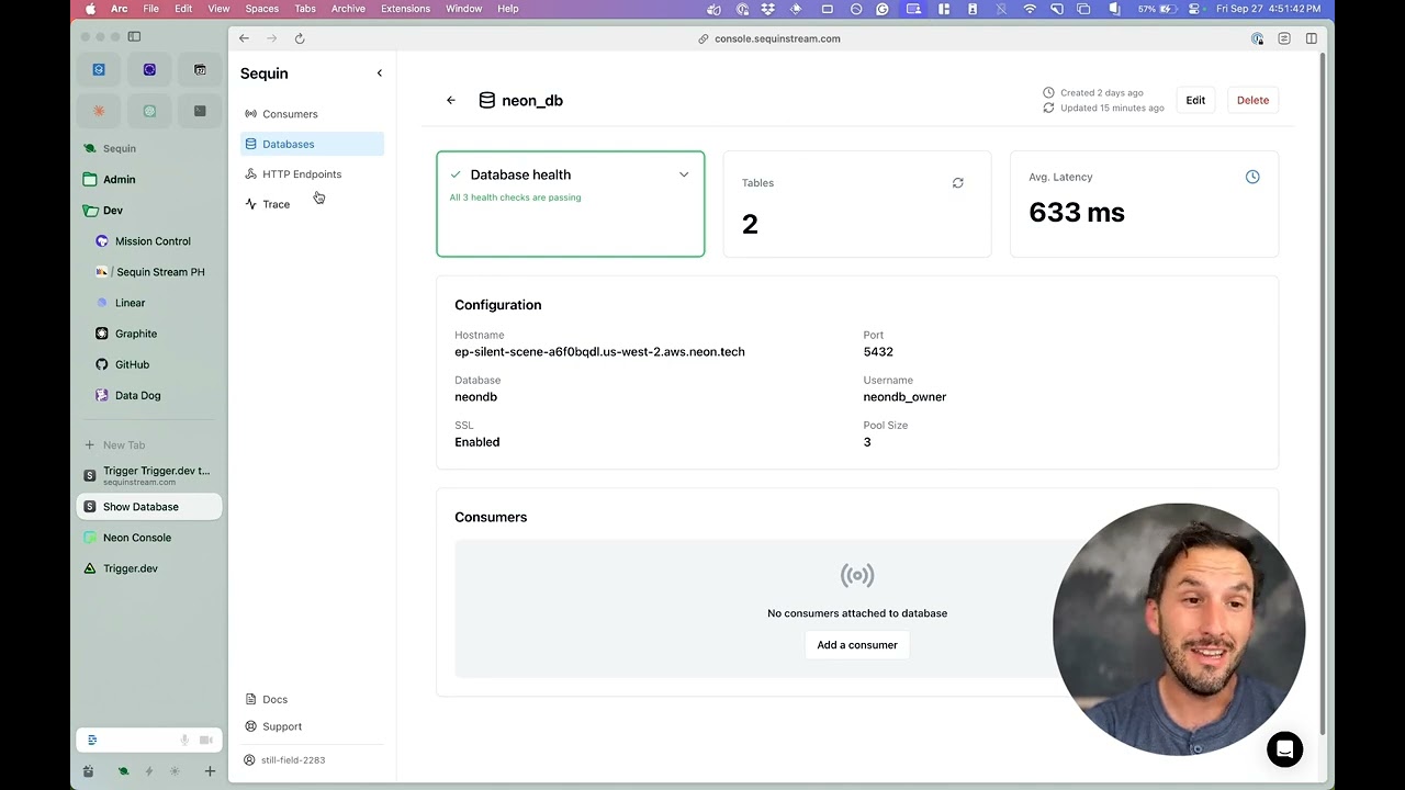 How to trigger a Trigger.dev task from database changes