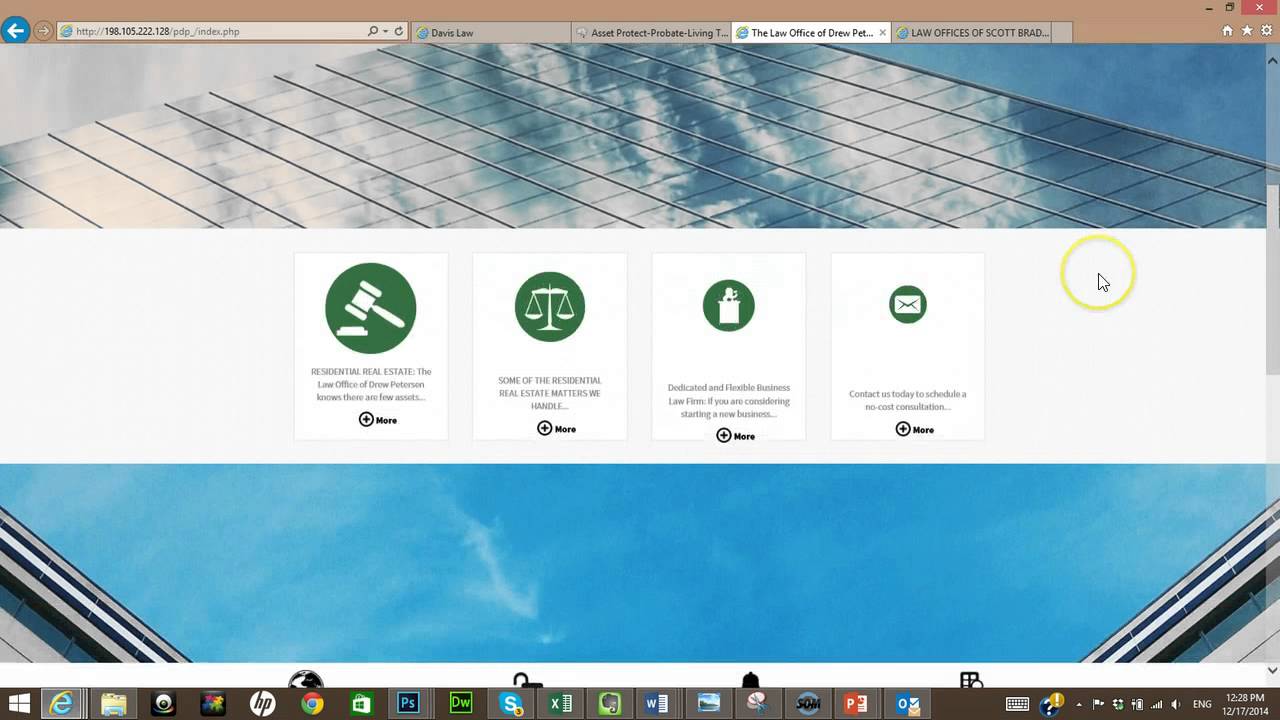 Law Offices / Legal / Attorney Website Design