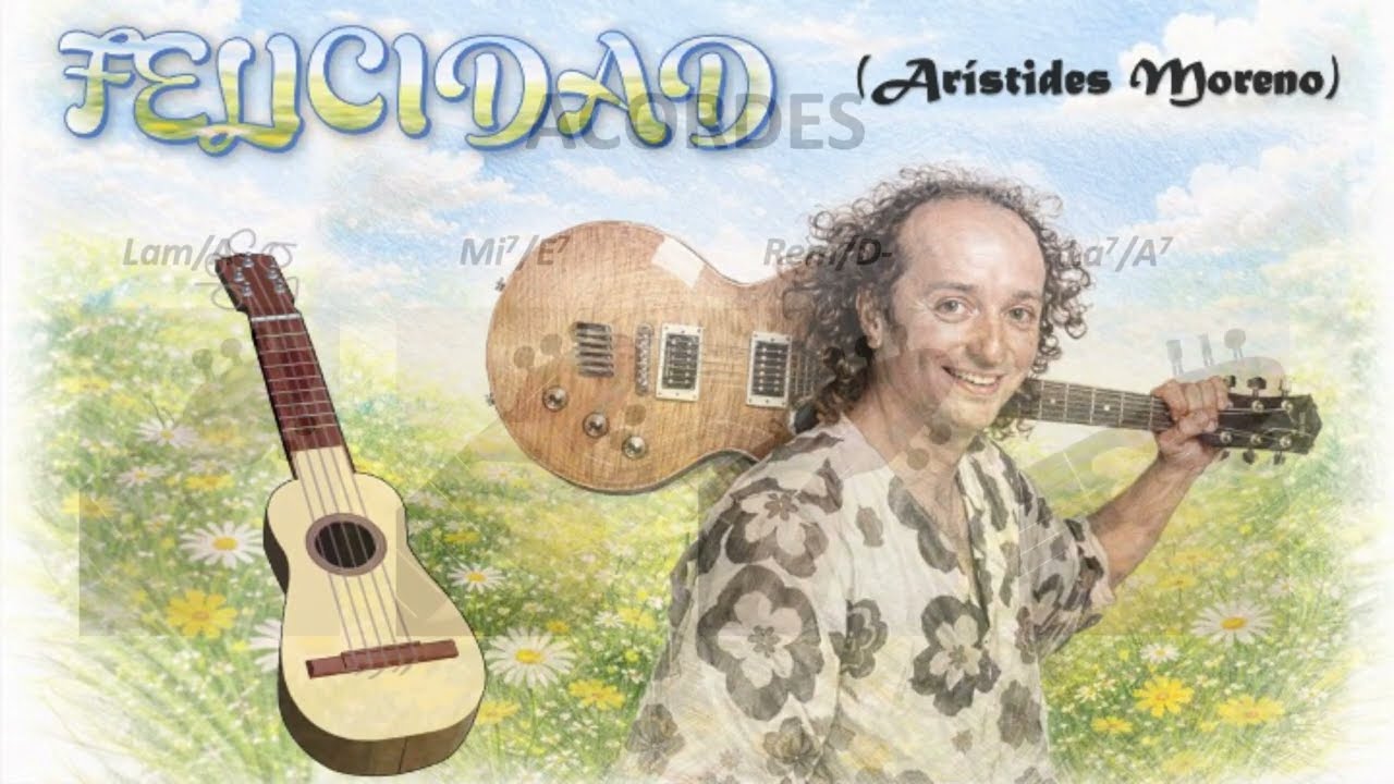 Tutorial para timple  FELICIDAD - Arístides Moreno