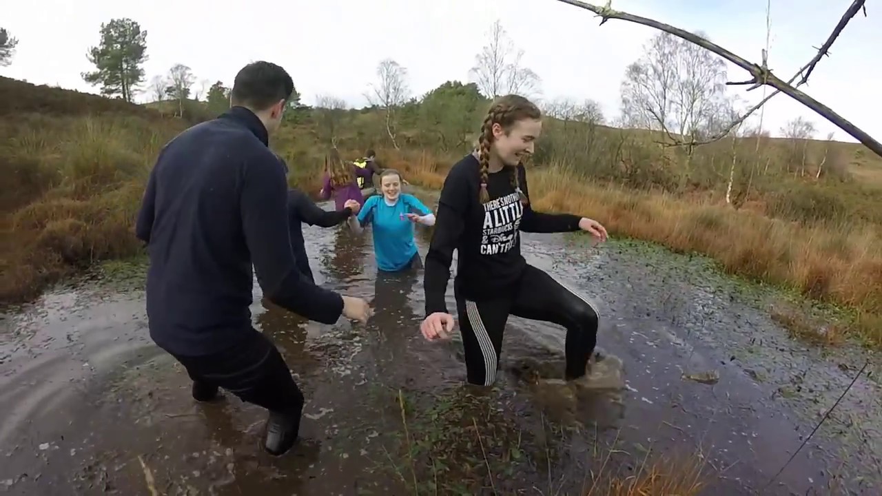 Exeter College year 2 Coaching and Fitness Mud run