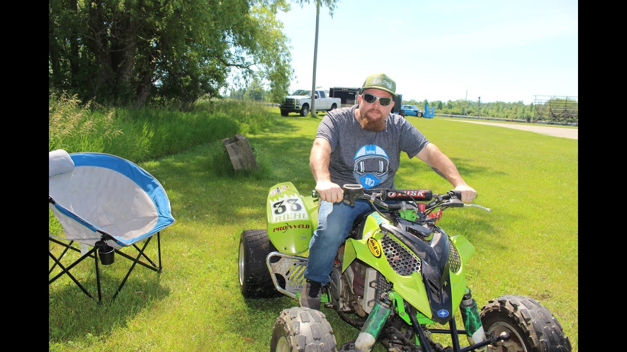 Big Bore predator track day #dragracing #dragquad #polarispredator #bigbore