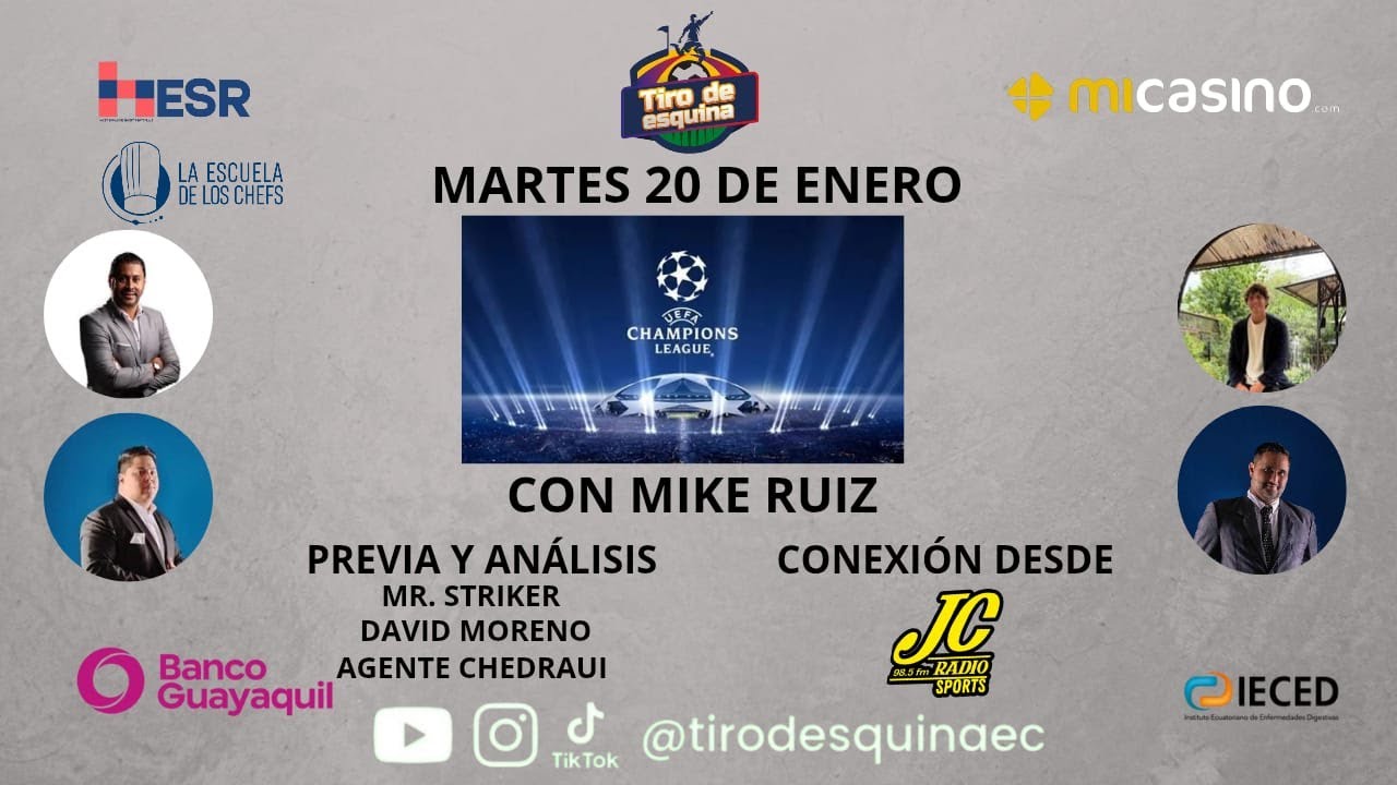 EN VIVO | TIRO DE ESQUINA #jcradiosports #envivo #cse #bsc #championsleague