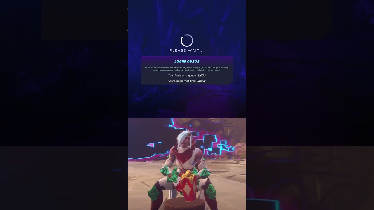 Watching the #wayfinder queue like.... #earlyaccess #waitfinder