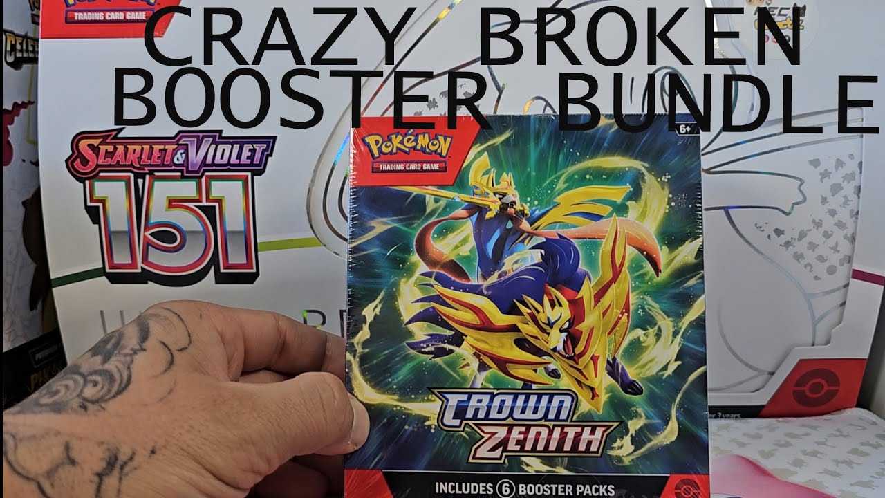 *BROKEN* CROWN ZENITH BOOSTER BUNDLE !  YOU NEED TO GET THIS !