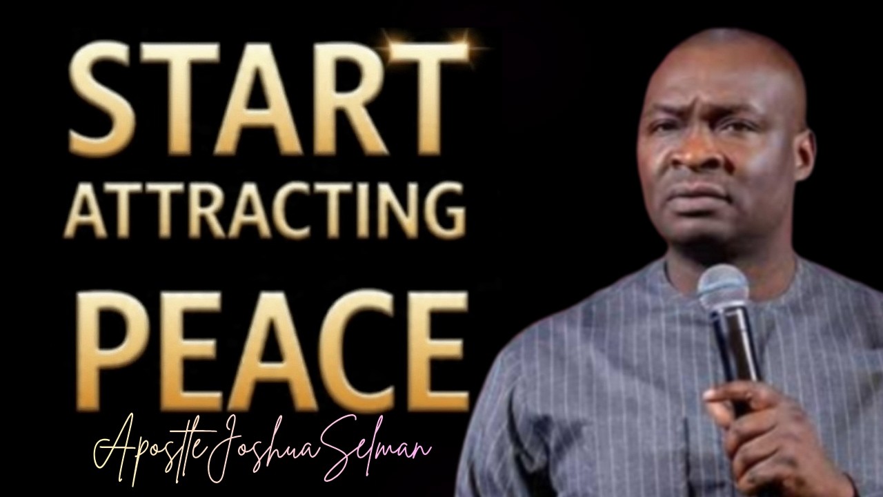 USE YOUR WORDS AND PROGRAM VICTORY OVER YOUR LIFE; PROGRAM YOUR PEACE || APOSTLE JOSHUA SELMAN