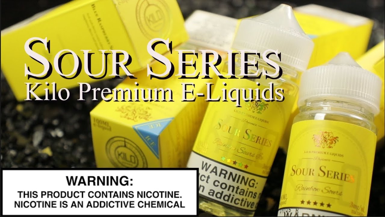 SOUR SERIES Premium E Liquids By Kilo ~E-Juice Review~
