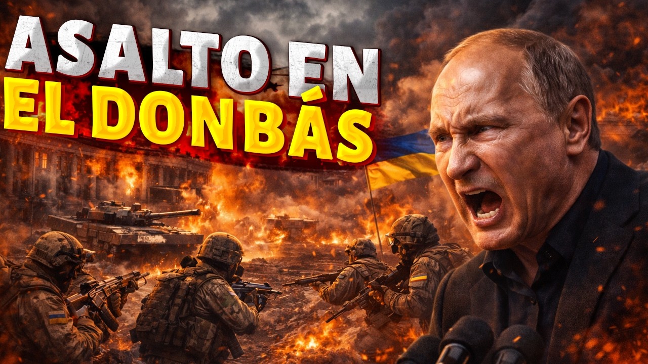Putin ORDENÓ: el ejército ruso ASALTA Donbás! Ciudad en riesgo. Reciben RESISTENCIA