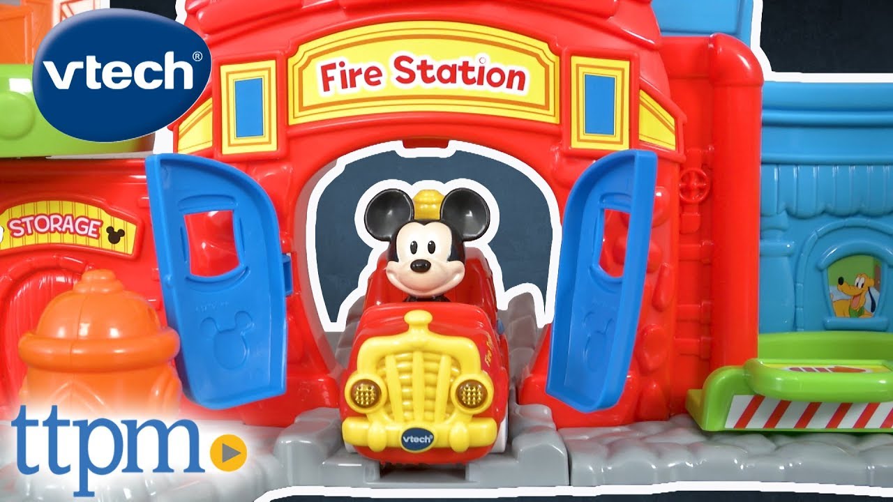 Go! Go! Smart Wheels Mickey Mouse Silly Slides Fire Station from VTech