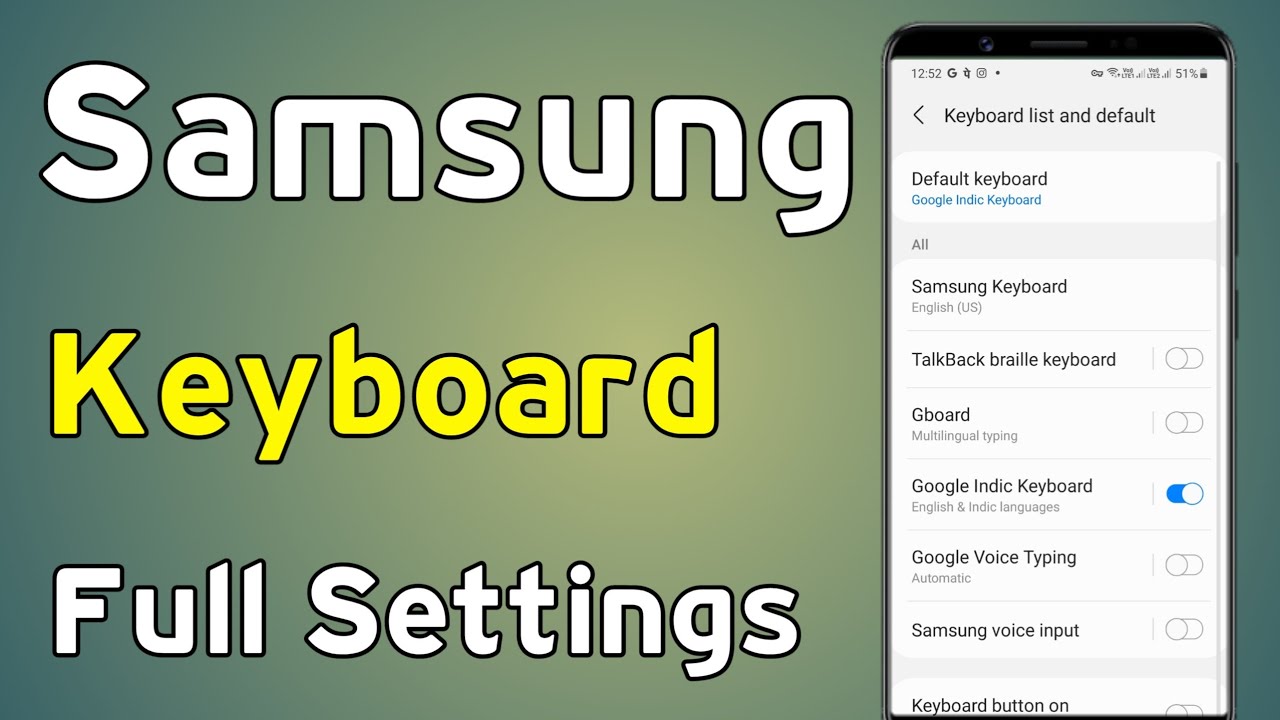 Samsung Keyboard Settings | Samsung Keyboard Style Change | Samsung Keyboard Setting Kaise Karen