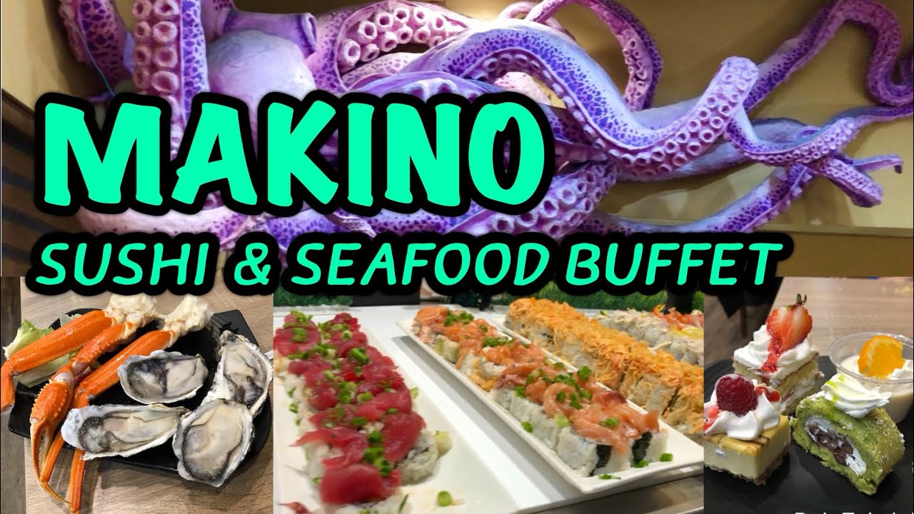Makino Sushi & Seafood Dinner Buffet | Las Vegas | Walking Tour