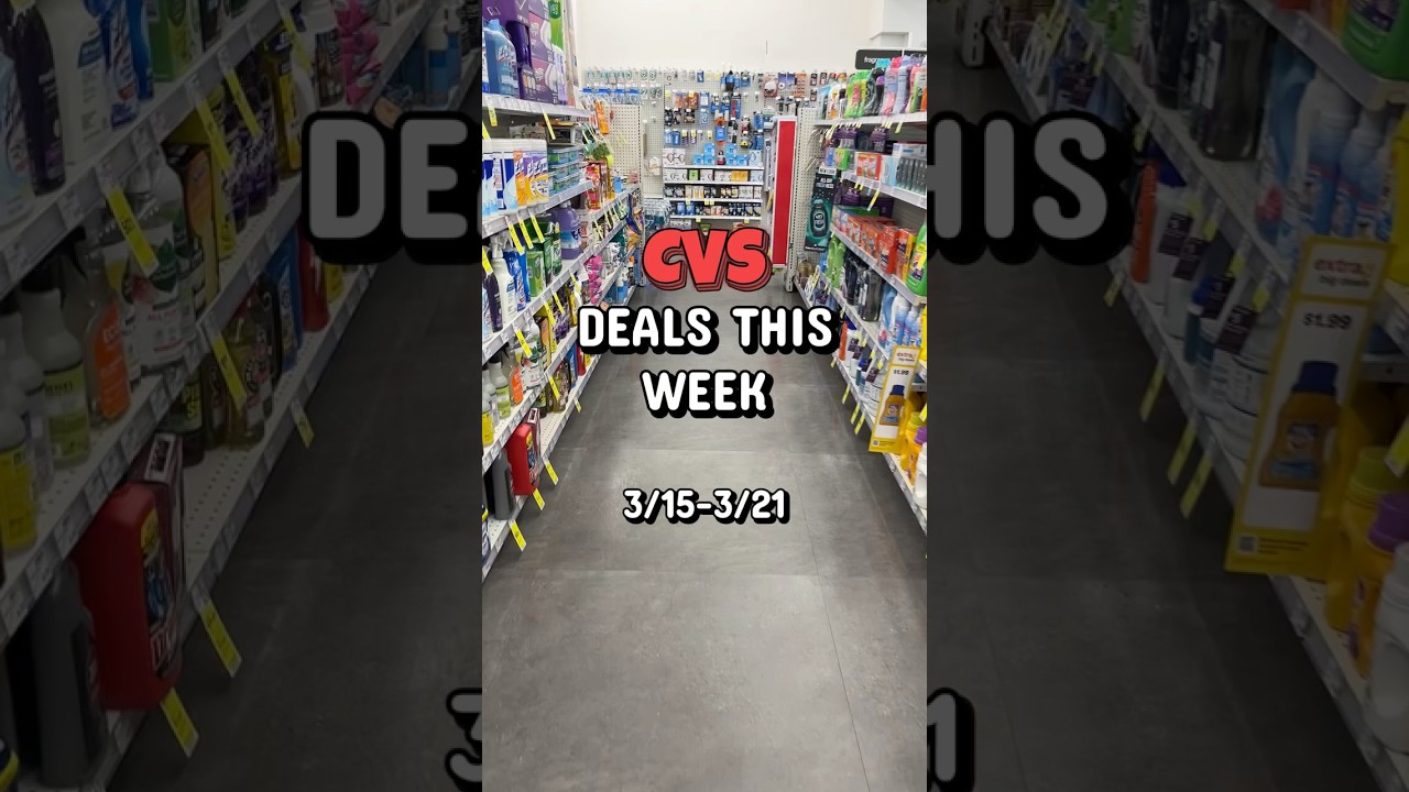 CVS Deals This Week 3/15-3/21! #cvs #cvsdeals #couponcommunity #couponing #cvsdealsthisweek #deals