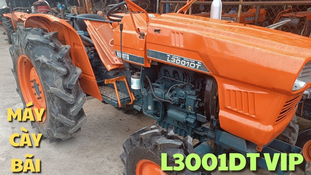 Giới thiệu con máy cày Kubota L3001DT zin bãi tuyển đẹp, 2 cầu, hoạt động tốt, số trong mô tả