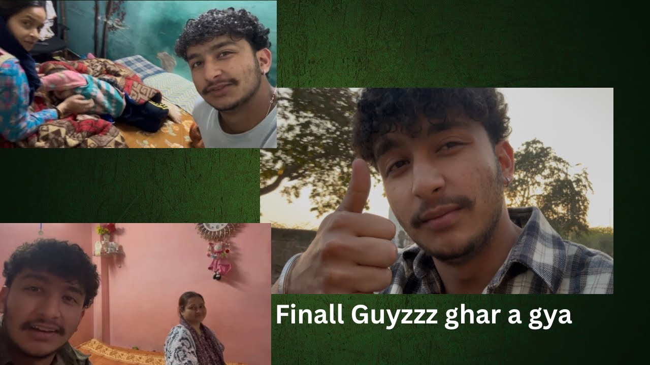 Apne ghar Agya Guyzzz 👍