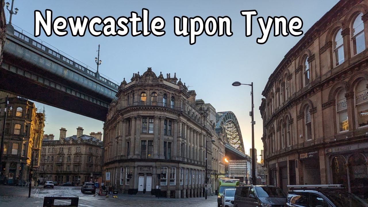 The real streets of Newcastle and exploring the landmarks