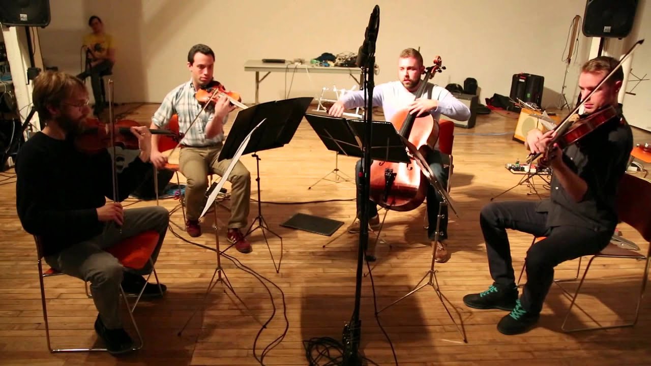 JACK Quartet - John Zorn's Necronomicon - Dither Extravaganza 2013 - Gowanus Loft, Brooklyn