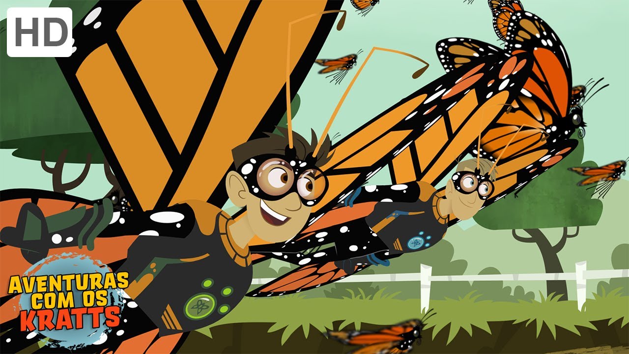 Aventuras com os Kratts - A Viagem das Borboletas (Episódio Completo - HD)