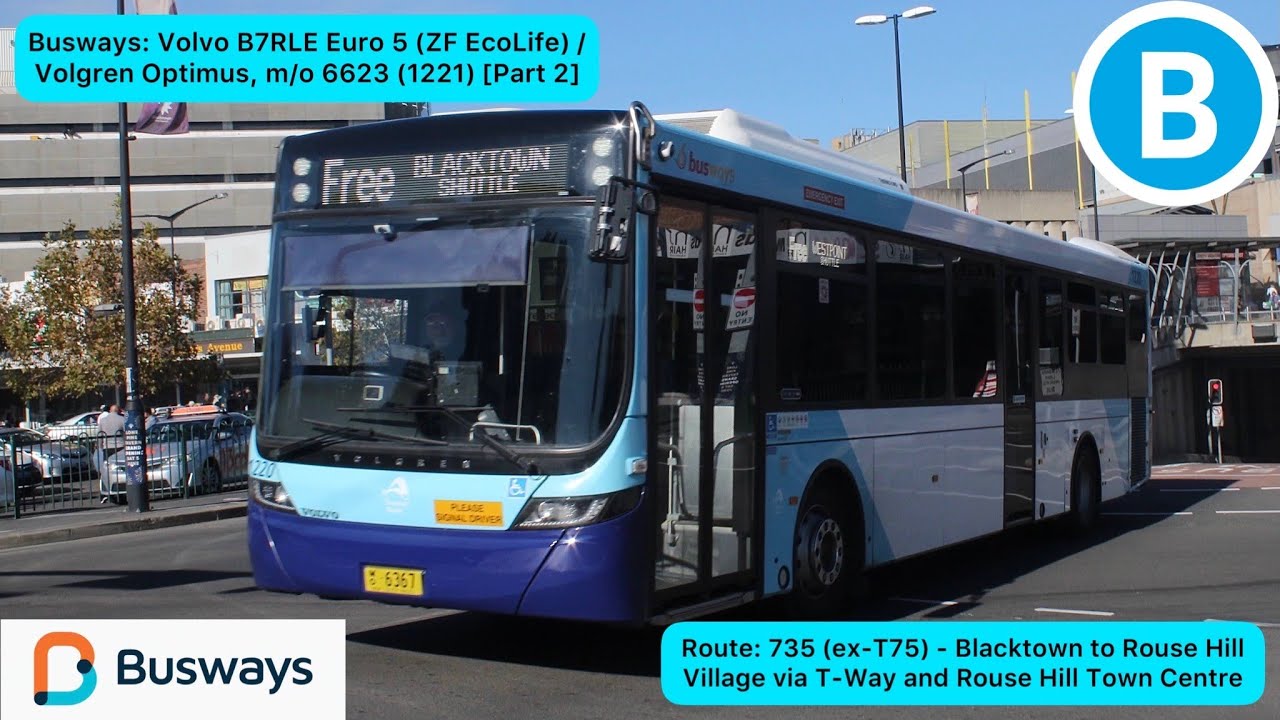 Busways: Volvo B7RLE Euro 5 (ZF EcoLife) / Volgren Optimus, m/o 6623 (1221) [Part 2]