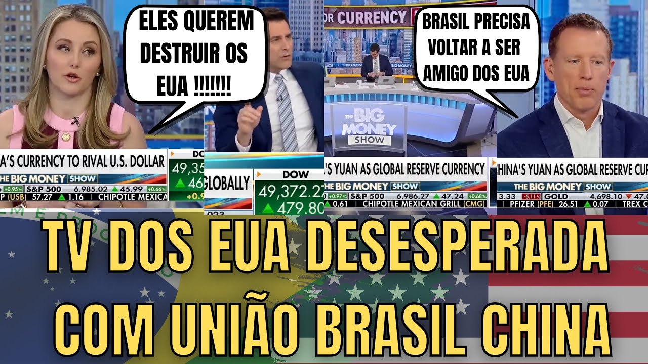 Mistura De Soberba E Medo: Tv Dos EUA Fala Do Brasil, BRICS, China 
