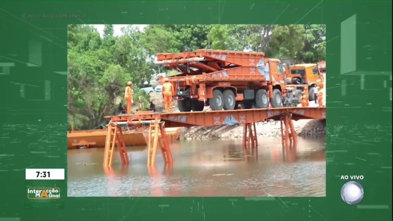 #InteracçãoMatinal  Onde foram parar as pontes metálicas adquiridas pelo Governo