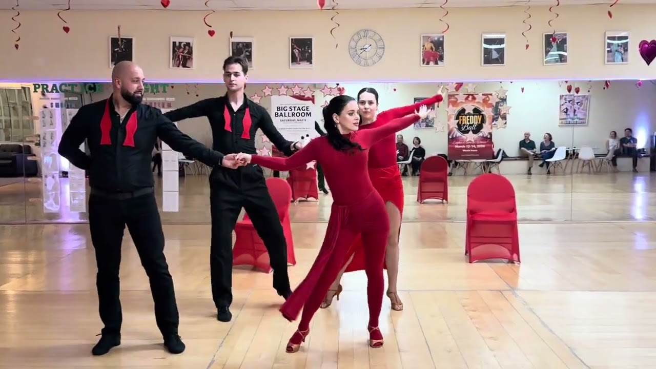 Valentine’s Day Party - Alex & Oksana - Mykyta & Oleksandra - Rumba